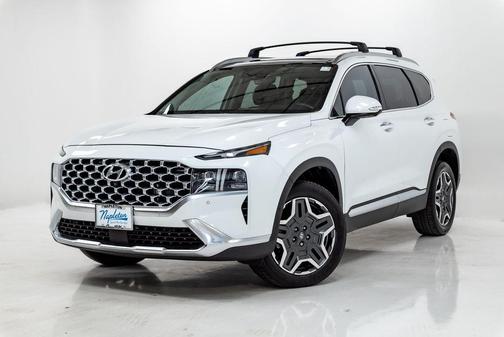 Quartz White 2021 Hyundai SANTA FE Limited