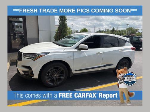 White Diamond Pearl 2019 Acura RDX A-Spec