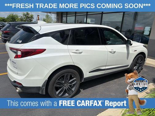 White Diamond Pearl 2019 Acura RDX A-Spec