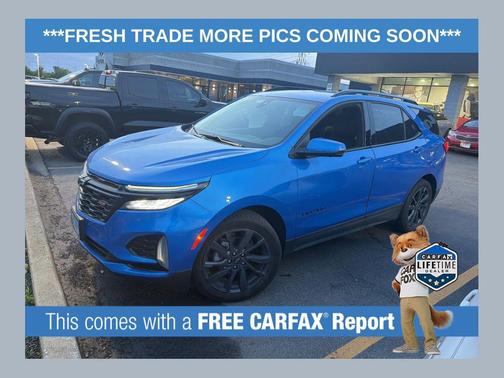 Riptide Blue Metallic 2024 Chevrolet Equinox RS