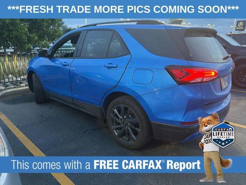 Riptide Blue Metallic 2024 Chevrolet Equinox RS