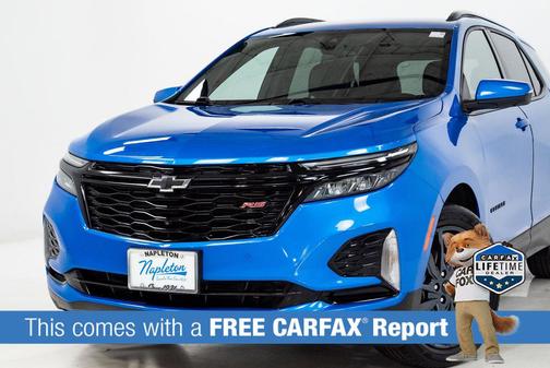 Riptide Blue Metallic 2024 Chevrolet Equinox RS