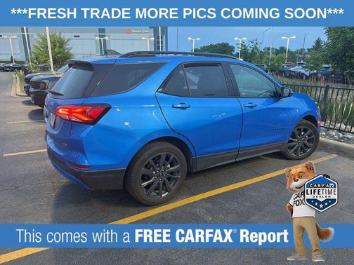 Riptide Blue Metallic 2024 Chevrolet Equinox RS
