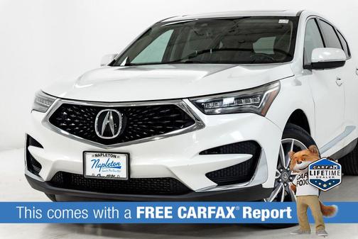 Platinum White Pearl 2021 Acura RDX Technology Package
