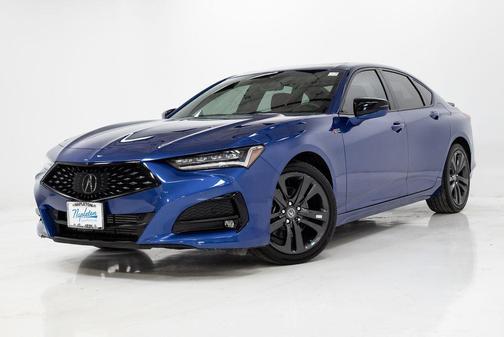 Blue Pearl 2022 Acura TLX A-Spec