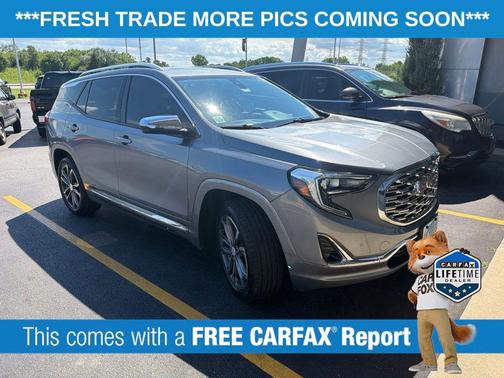 Satin Steel Metallic 2018 GMC Terrain Denali