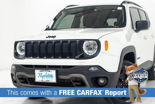 Alpine White Clearcoat 2020 Jeep Renegade Upland