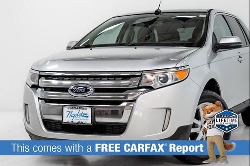 Ingot Silver Metallic 2013 Ford Edge SEL