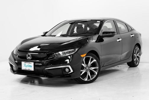 Crystal Black Pearl 2019 Honda Civic Touring