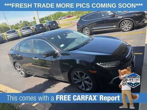 Crystal Black Pearl 2019 Honda Civic Touring