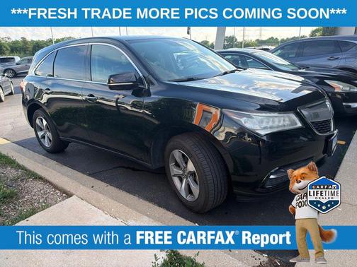 Crystal Black Pearl 2016 Acura MDX SH-AWD