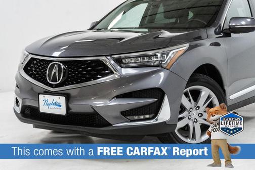 Modern Steel Metallic 2019 Acura RDX Advance Package