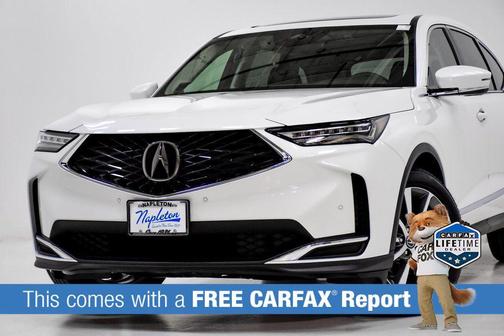 Platinum White Pearl 2025 Acura MDX Technology Package