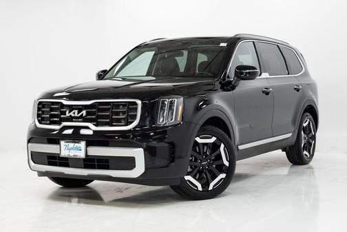 Ebony Black 2025 Kia Telluride S
