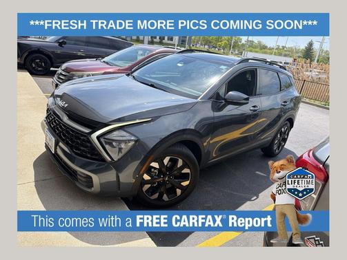 Gravity Gray 2023 Kia Sportage X-Line