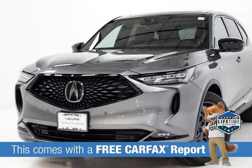 Liquid Carbon Metallic 2023 Acura MDX A-SPEC