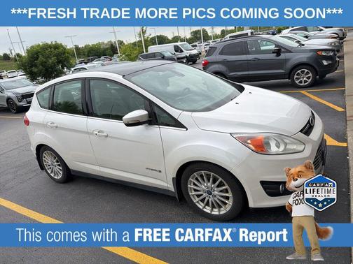 White Platinum Metallic Tri-Coat 2013 Ford C-Max Hybrid SEL
