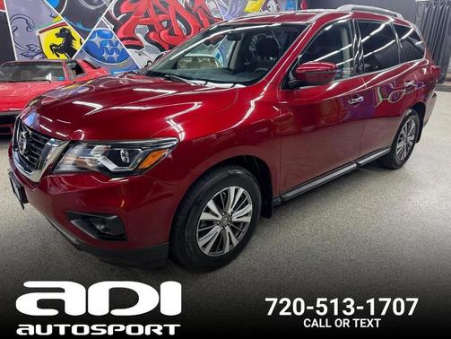 Scarlet Ember 2018 Nissan Pathfinder S