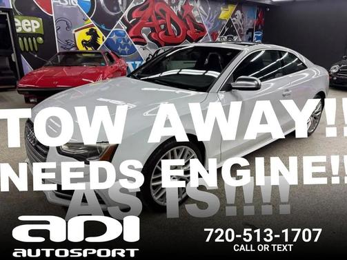 White 2015 Audi S5 3.0T Premium Plus