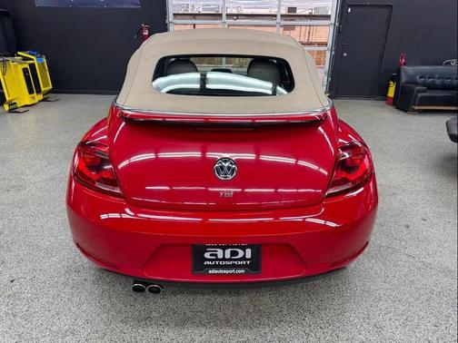 Red 2013 Volkswagen Beetle 2.0L TDI