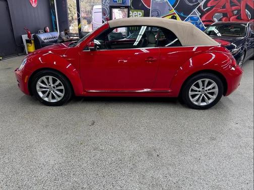 Red 2013 Volkswagen Beetle 2.0L TDI