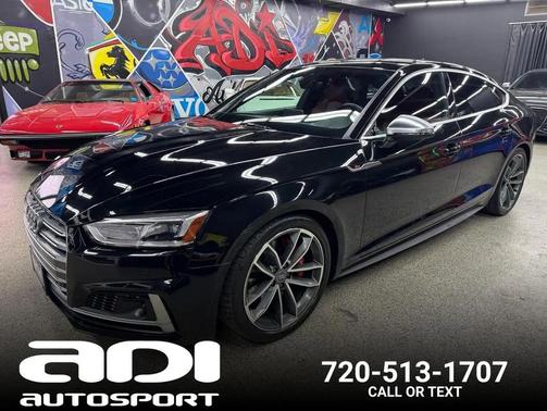 Black 2018 Audi S5 3.0T Prestige