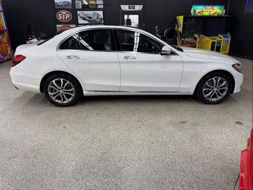 White 2016 Mercedes-Benz C-Class C 300 4MATIC Luxury