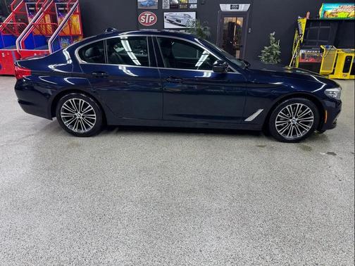 Blue 2019 BMW 540 xDrive