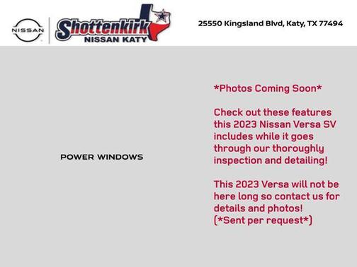 2023 Nissan Versa 1.6 SV