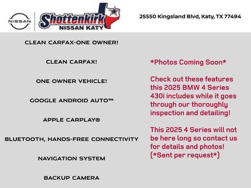 2025 BMW 430 i