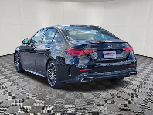 Black 2023 Mercedes-Benz C-Class Sedan