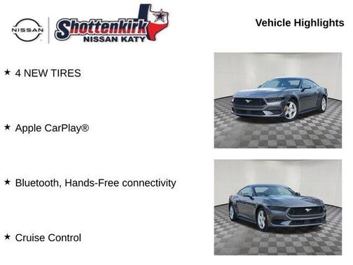 Gray Metallic 2026 Ford Mustang EcoBoost Premium