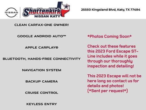 2023 Ford Escape ST-Line