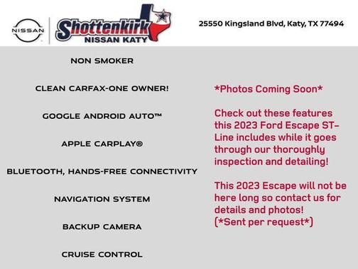 2023 Ford Escape ST-Line