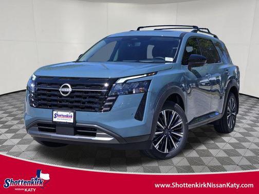 Baltic Teal 2026 Nissan Pathfinder Platinum