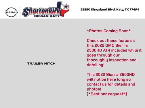 2022 GMC Sierra 2500 AT4