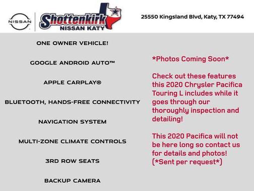 2020 Chrysler Pacifica Touring L