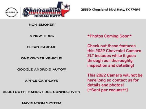 2022 Chevrolet Camaro 2LT