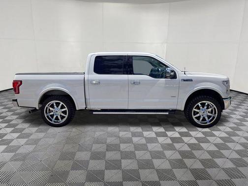 White Platinum Clearcoat Metallic 2016 Ford F-150 Lariat