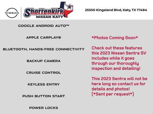 2023 Nissan Sentra SV