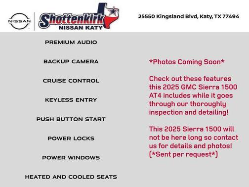 2025 GMC Sierra 1500 AT4