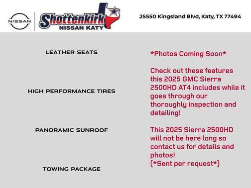2025 GMC Sierra 2500 AT4