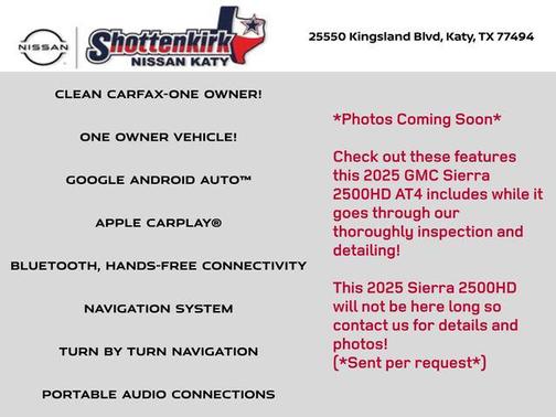 2025 GMC Sierra 2500 AT4