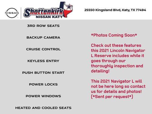 2021 Lincoln Navigator Reserve