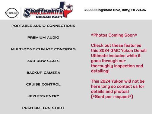 2024 GMC Yukon Denali Ultimate