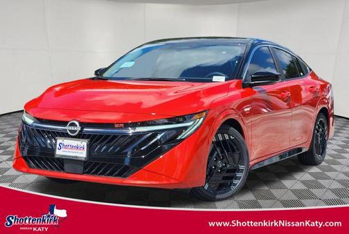 Energetic Ember/Super Black 2026 Nissan Sentra SR