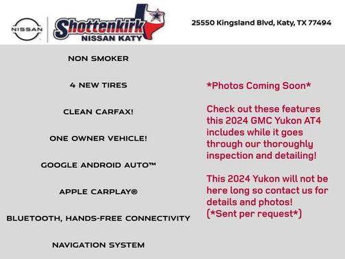 2024 GMC Yukon 4WD AT4