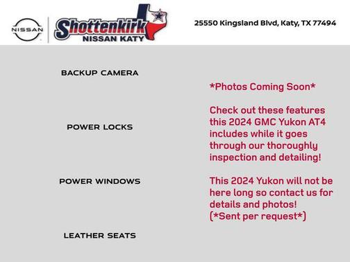 2024 GMC Yukon 4WD AT4
