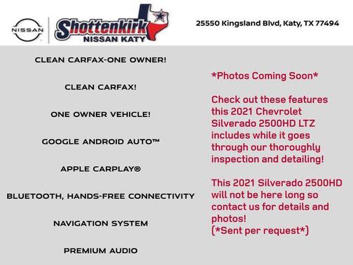 2021 Chevrolet Silverado 2500 LTZ