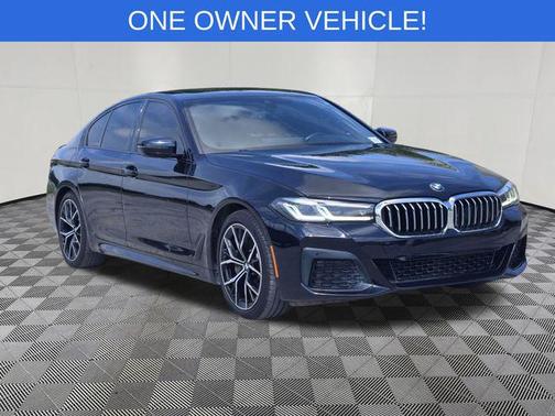 Carbon Black Metallic 2021 BMW 530 530i